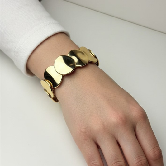 Gold Statement Bracelet