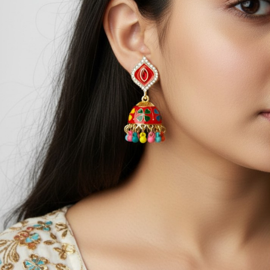Indian Jhumka Earrings for Women