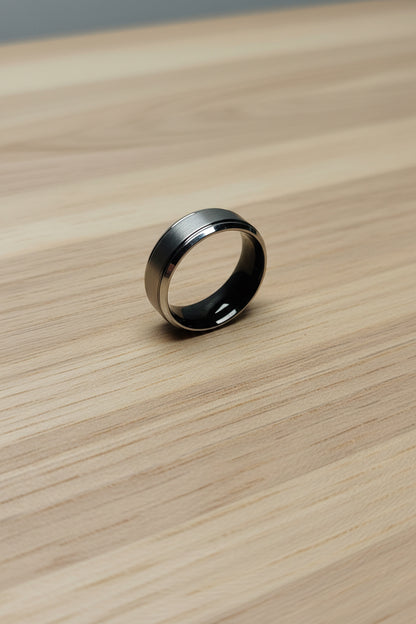 Men’s Black Ring & Bracelet Set