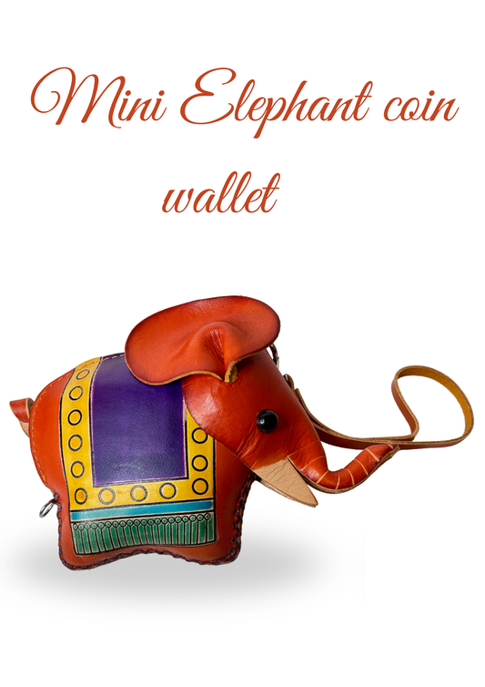 Elephant Mini Coin Wallet keychain