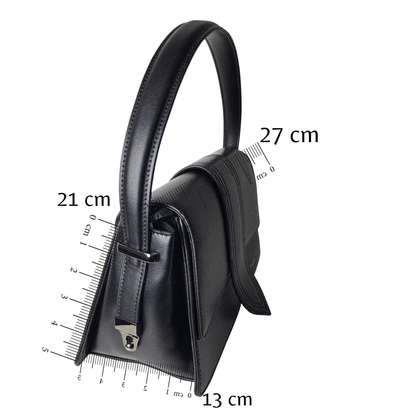 Luxury Black Crossbody Handbag