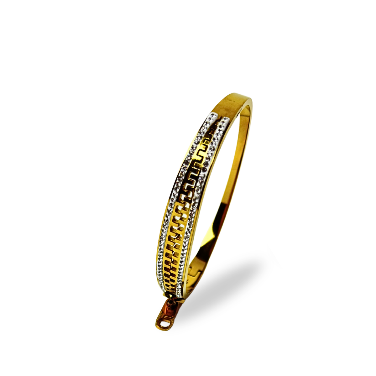 Zip Bangle Bracelet for Women