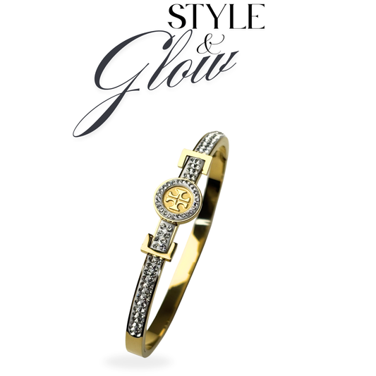 Bracelet for Women | Gold & white Elegant Design