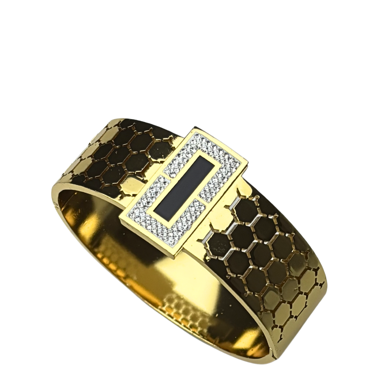Gold & Black Bracelet