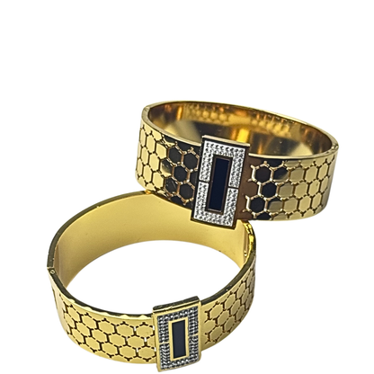 Gold & Black Bracelet