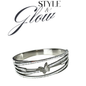 1 Piece Elegant Butterfly Silver Bracelet