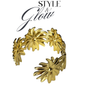 Luxury Gold Flower Bracelet