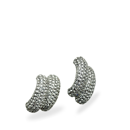 Crystal Hoop Earrings