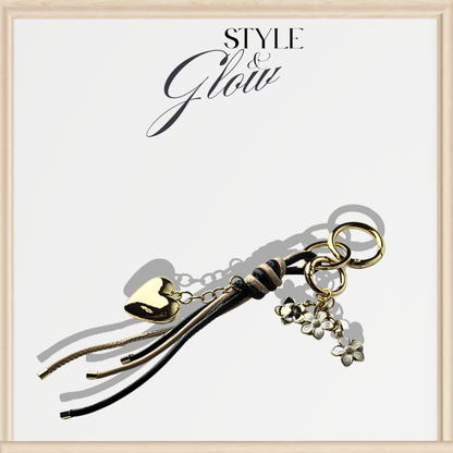 Heart Tassel Keychain – Bag Charm & Keyring
