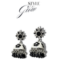 Black Jhumka Earrings
